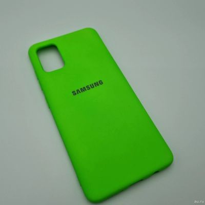 Лот: 17495030. Фото: 1. Чехол накладка Samsung A51 Silicone... Чехлы, бамперы