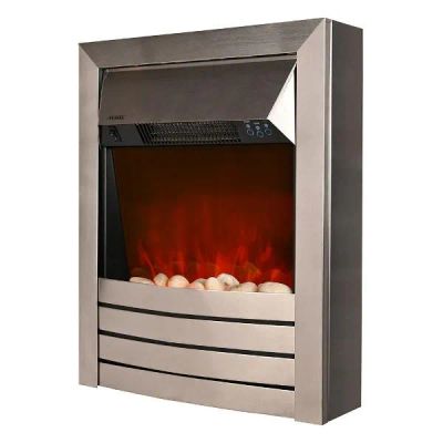 Лот: 24522078. Фото: 1. Электрокамин Planta PFP-FS600-Silver. Камины, печи-камины