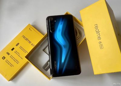 Лот: 18184355. Фото: 1. Realme 6 Pro 8/128 Ростест. Смартфоны