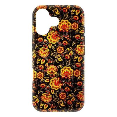 Лот: 25544343. Фото: 1. Чехол Krutoff Soft Case "Хохлома... Чехлы, бамперы
