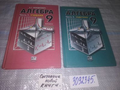 Лот: 24005978. Фото: 1. (3092345)Алгебра. 9 класс. Учебник... Для школы