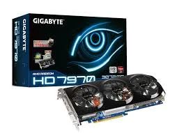 Лот: 6158168. Фото: 1. Gigabyte Radeon HD 7970 3 GB Windforce. Видеокарты