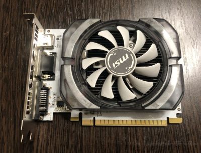 Лот: 23356379. Фото: 1. MSI Nvidia GT 730 2Gb DDR3. Видеокарты