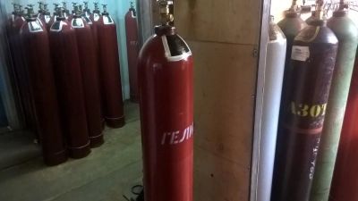 Лот: 10668789. Фото: 1. Гелиевый баллон. Баллоны, газ в баллонах