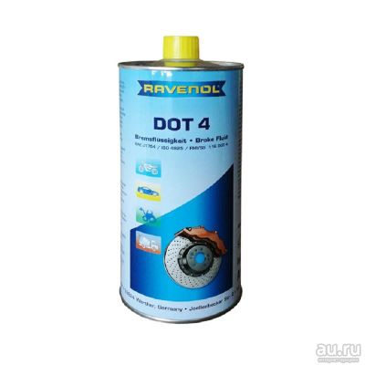Лот: 12498201. Фото: 1. Ravenol DOT-4, 1л. Масла, жидкости