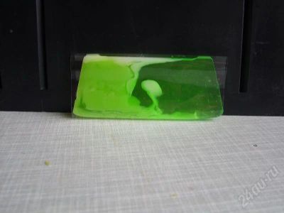 Лот: 153342. Фото: 1. Мыло " HAND MADE" зеленое яблоко... Унисекс парфюмерия