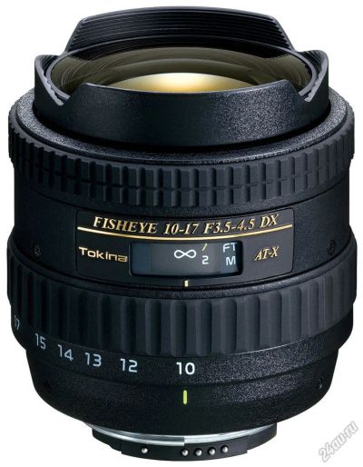 Лот: 5638039. Фото: 1. Tokina AT-X 107 DX AF 10-17 mm... Объективы