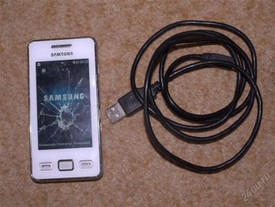 Лот: 2552396. Фото: 1. Телефон Samsung GT-S5260 неисправный... Другое (запчасти, оборудование)