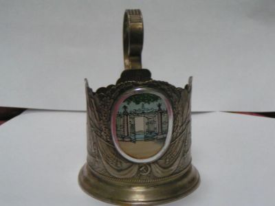 Лот: 4126542. Фото: 1. подстаканник питер. Предметы интерьера и быта