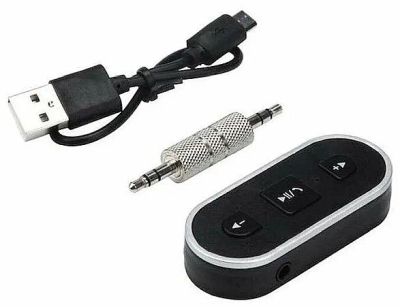 Лот: 22183439. Фото: 1. Модулятор Bluetooth AUX адаптер... FM-модуляторы, трансмиттеры