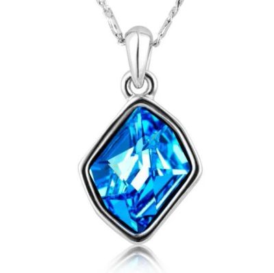 Лот: 3449396. Фото: 1. Ожерелье Ouxi с кристалами Swarovski. Кулоны, подвески