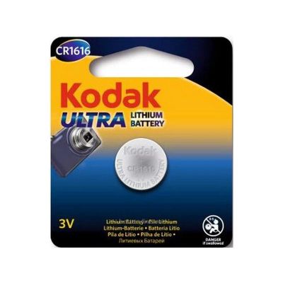 Лот: 14413882. Фото: 1. Батарейка Kodak CR1616 BL-1. Батарейки, аккумуляторы, элементы питания