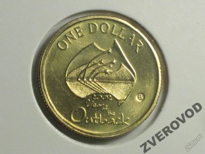 Лот: 5909900. Фото: 1. Австралия 1 доллар 2002 B Year... Австралия и Океания