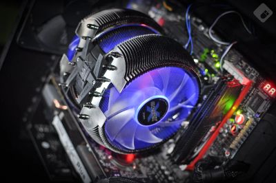 Лот: 15238156. Фото: 1. Топовый кулер Zalman CNPS12X... Системы охлаждения
