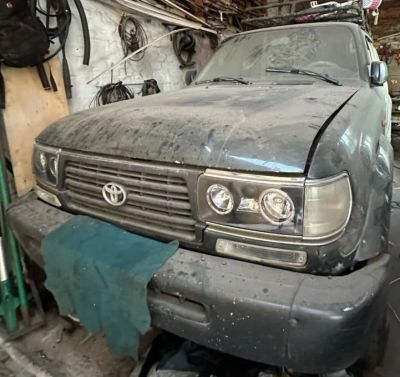 Лот: 24839915. Фото: 1. Toyota Land Cruiser 80 GX 1997... Авто в разбор