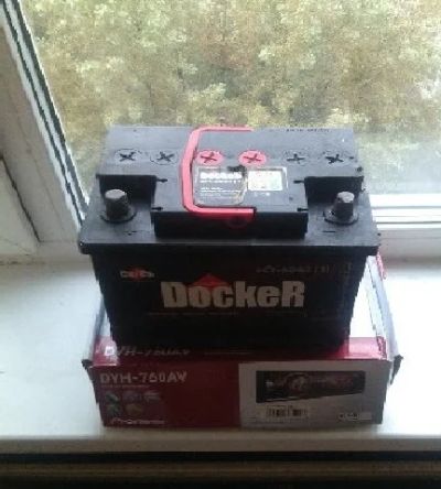Лот: 8192028. Фото: 1. Аккумулятор 60-ка Doker. Электрооборудование