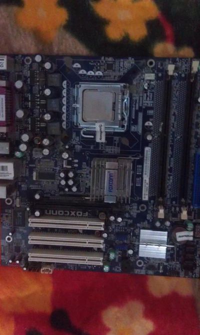 Лот: 3340787. Фото: 1. Материнская плата Foxconn 915PL7MH-S... Материнские платы