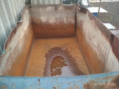 Лот: 15920342. Фото: 1. Бак для воды на дачу или в металлолом. Баки, ёмкости