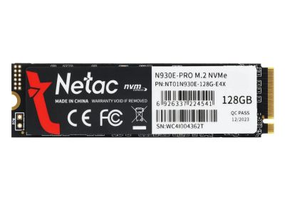 Лот: 25200092. Фото: 1. SSD-накопитель M.2 128Гб Netac... SSD-накопители