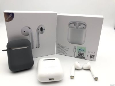 Лот: 12104852. Фото: 1. Наушники Airpods TWS WiWU Airbuds... Красноярск
