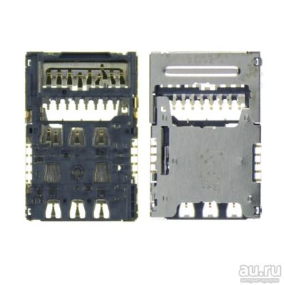 Лот: 13409498. Фото: 1. Коннектор SIM+MMC LG H961S/K200DS... Другое (запчасти, оборудование)
