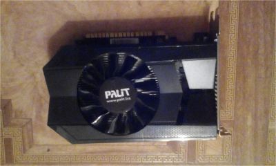 Лот: 7540040. Фото: 1. Продам Palit GeForce GTX 650 Ti... Видеокарты