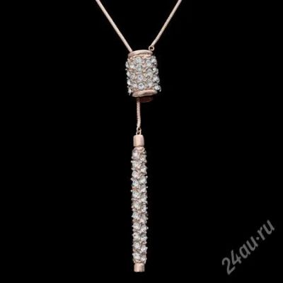 Лот: 1445047. Фото: 1. Подвеска Swarovski. Цвет серебро... Кулоны, подвески