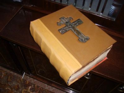 Лот: 5350092. Фото: 1. Огромная церковная книга *19 век... Книги