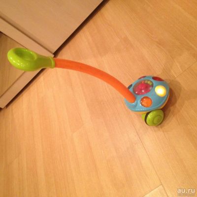 Лот: 8461821. Фото: 1. Детская каталка с музыкой и горящими... Для младенцев