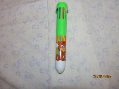 Лот: 4850582. Фото: 1. Ручка шариковая 10 цветов. Другое (учёба (школа, вуз))