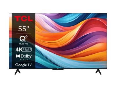 Лот: 24591480. Фото: 1. Телевизор TCL 55T7B QLED 4K Smart... Телевизоры