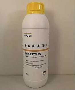 Лот: 19931535. Фото: 1. Insektus 1л. Средства от насекомых и грызунов