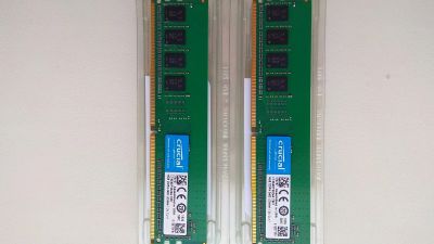 Лот: 14798744. Фото: 1. ОЗУ Crucial 2.400MHz 4Gb DDR4... Оперативная память