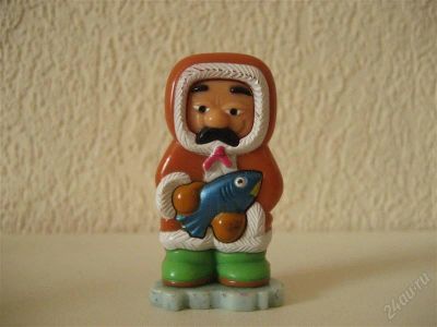Лот: 853182. Фото: 1. Киндер. Эскимос. Игрушки
