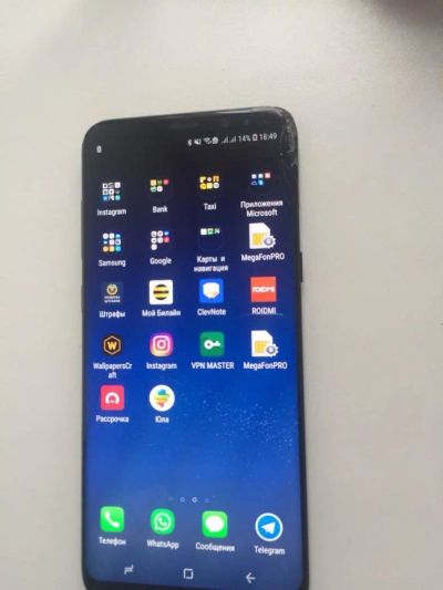 Лот: 11540254. Фото: 1. Samsung Galaxy S8+ 64Gb Черный... Смартфоны
