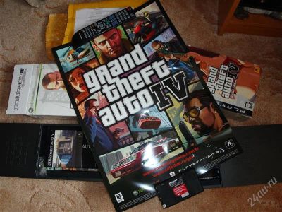 Лот: 2403739. Фото: 1. Коллекционное издание GTA IV с... Игры для консолей