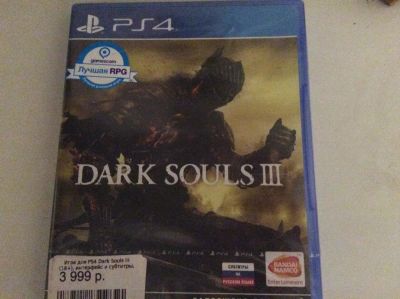 Лот: 10454366. Фото: 1. Dark souls 3 III PS4. Игры для консолей