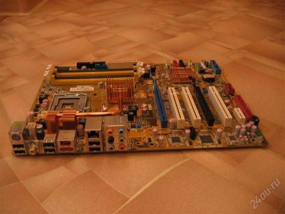 Лот: 2876363. Фото: 1. ASUS P5K , LGA775 DDR2 ATX. Материнские платы