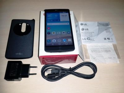 Лот: 5901301. Фото: 1. LG G3s, полный комплект, 2 Sim... Смартфоны