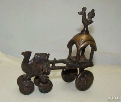 Лот: 12721596. Фото: 1. Скульптура бронзовая ручной работы... Другое (антиквариат)