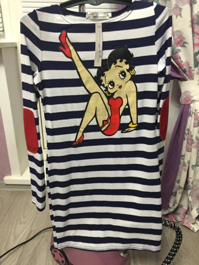 Лот: 7024450. Фото: 1. Платье - туника Betty Boo новое. Платья