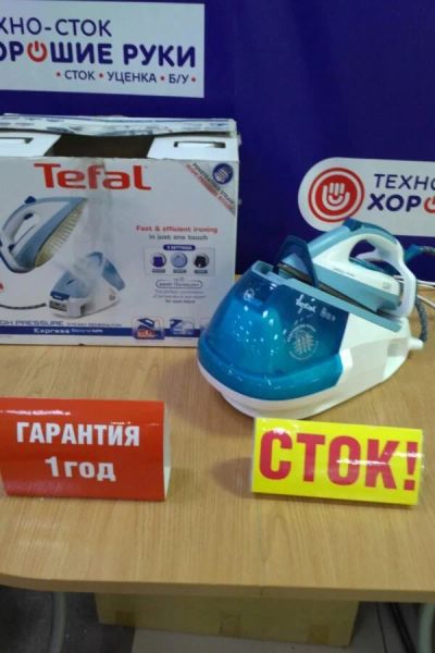 Лот: 16990701. Фото: 1. Парогенератор tefal gv7761e1. Утюги, парогенераторы, отпариватели