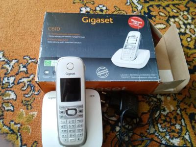 Лот: 6973743. Фото: 1. Радиотелефон Gigaset C610. DECT и радиотелефоны