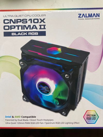 Лот: 24962352. Фото: 1. Кулер для процессора Zalman CNPS10x... Системы охлаждения