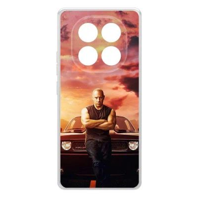 Лот: 25086338. Фото: 1. Чехол Krutoff Clear Case "Форсаж... Чехлы, бамперы