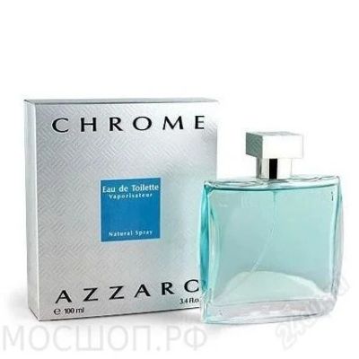 Лот: 2653494. Фото: 1. Chrome Azzaro( Аззаро Хром) для... Мужская парфюмерия
