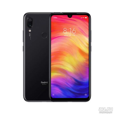 Лот: 13509188. Фото: 1. Xiaomi Redmi Note 7 черный Global... Смартфоны