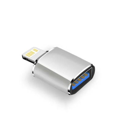 Лот: 23521624. Фото: 1. Переходник (OTG) USB 3.0 - Lightning... Дата-кабели, переходники