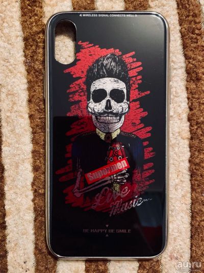 Лот: 12835203. Фото: 1. Стеклянный чехол iPhone X. Чехлы, бамперы