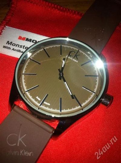 Лот: 1341886. Фото: 1. Часы Calvin Klein (коричневые). Другие наручные часы